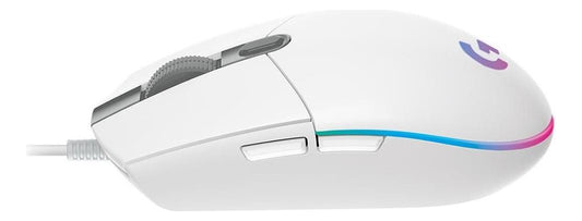 Mouse Gamer Logitech G203 LIGHTSYNC RGB Até 8.000 DPI - Branco